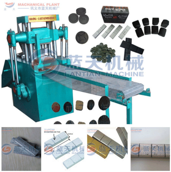 Silver charcoal tablet press machine
