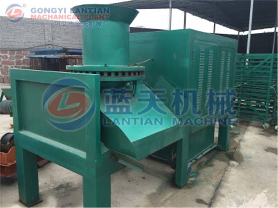 Coconut shell briquette machine