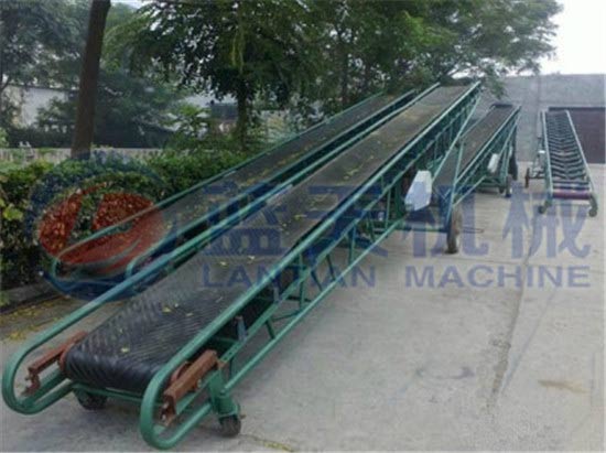 Belt conveyor machine