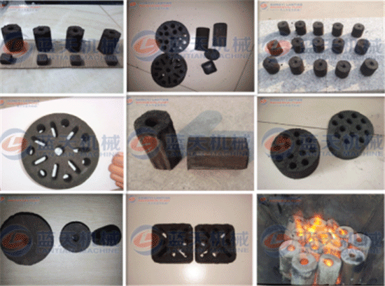 Charcoal briquette dryer