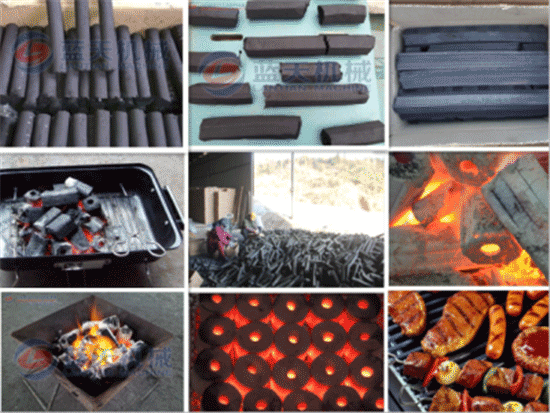 BBQ charcoal extruder equipment